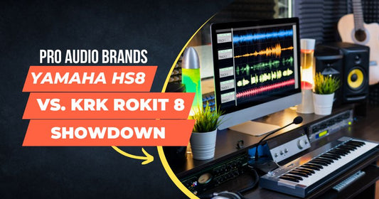 Yamaha HS8 vs. KRK Rokit 8: The Ultimate Studio Monitor Showdown for Professional Producers - Hitech Pro Audio Brands