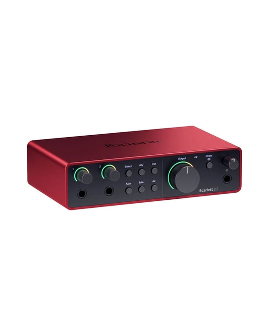 Focusrite Scarlett 2i2 USB-C Audio Interface (4th Generation) - Online Buy in India