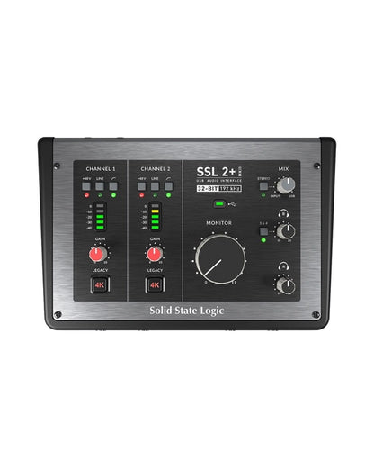 Solid State Logic SSL 2+ MKII USB-C Audio/MIDI Interface