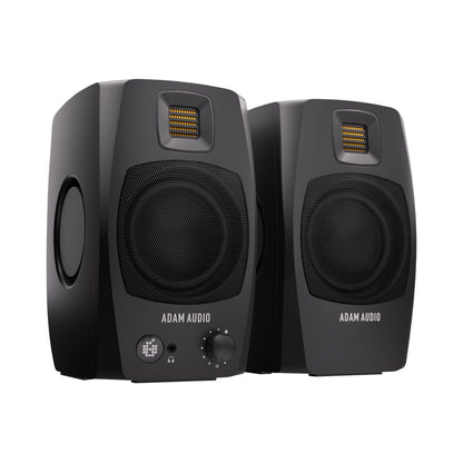 Adam Audio D3V Active Desktop Monitoring System (Black)