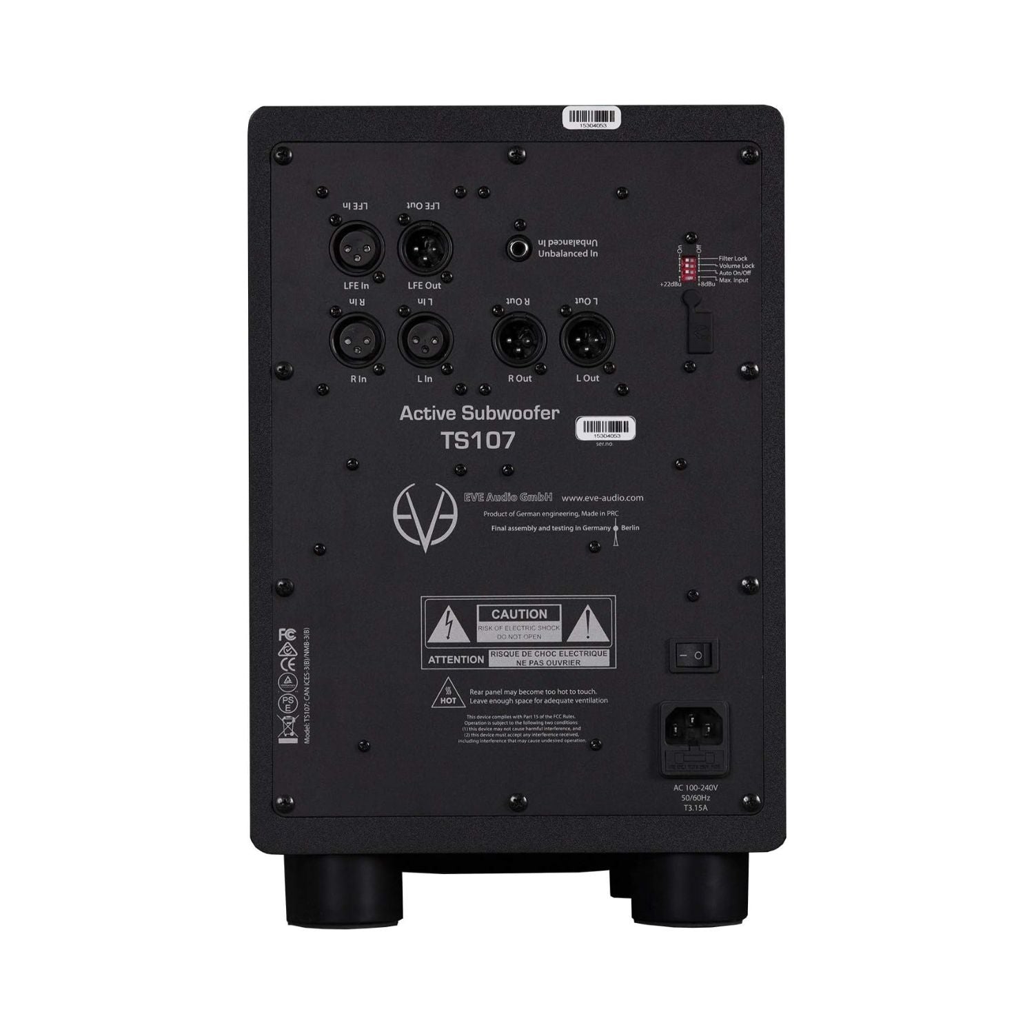 Eve Audio TS107 ThunderStorm 6.5" Active Subwoofer - in Mumbai India