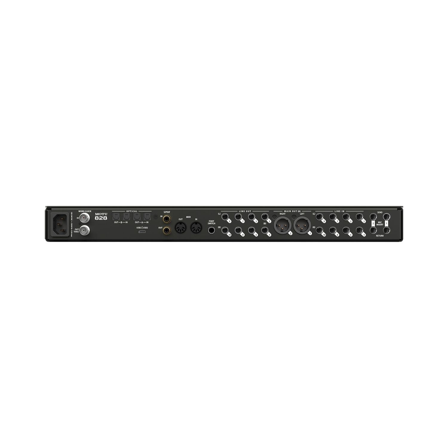 Motu 828 USB-C Audio/MIDI Interface - in Mumbai India