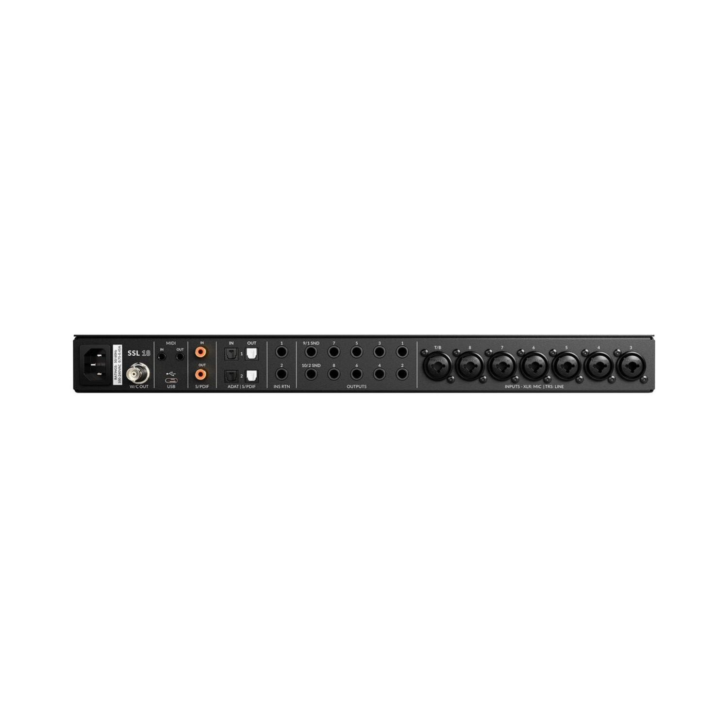 Solid State Logic SSL 18 USB-C Audio/MIDI Interface - Online Buy in Mumbai India