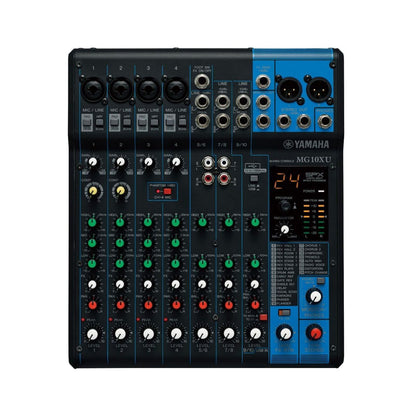 Yamaha MG10XU 10-Input Mixer with Built-In FX and 2-In/2-Out USB Interface