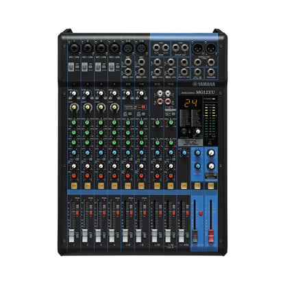 Yamaha MG12XU 12-Input Mixer with Built-In FX and 2-In/2-Out USB Interface