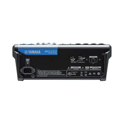 Yamaha MG12XU 12-Input Mixer with Built-In FX and 2-In/2-Out USB Interface