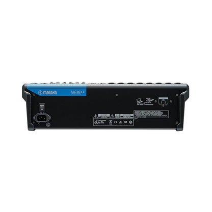 Yamaha MG16XU - 16-Input Mixer with Built-In FX and 2-In/2-Out USB Interface