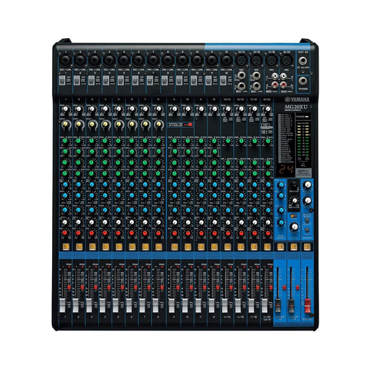 Yamaha MG20XU 20-Input Mixer with Built-In FX & 2-In/2-Out USB Interface