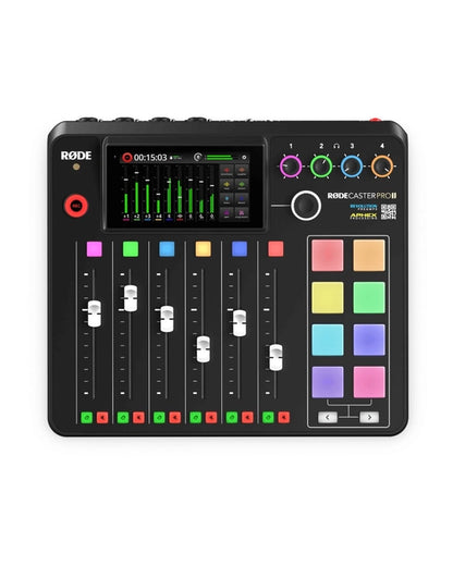 Rode RODECaster Pro II Integrated Audio Production Studio