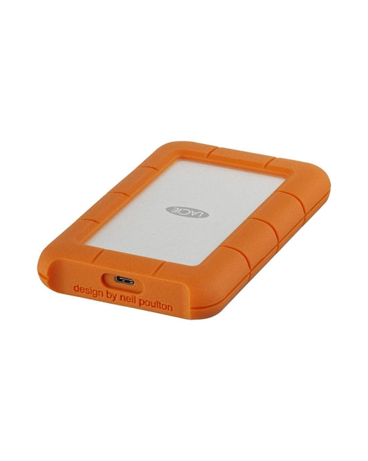 LaCie Rugged Secure 2TB External Hard Drive Portable HDD