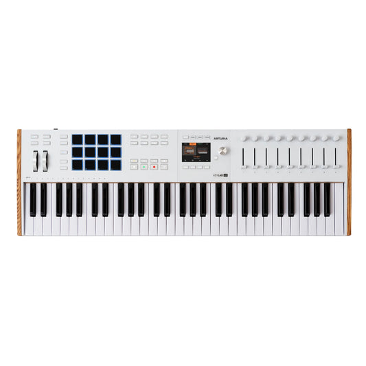 Arturia KeyLab 61 MK3 White MIDI Controller Keyboard with V Collection - Online Buy in India