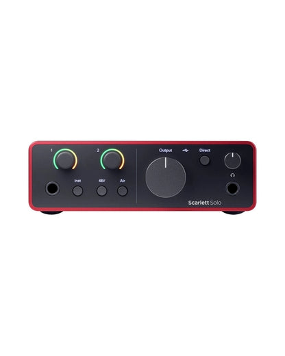 Focusrite Scarlett Solo USB-C Audio Interface (4th Generation)