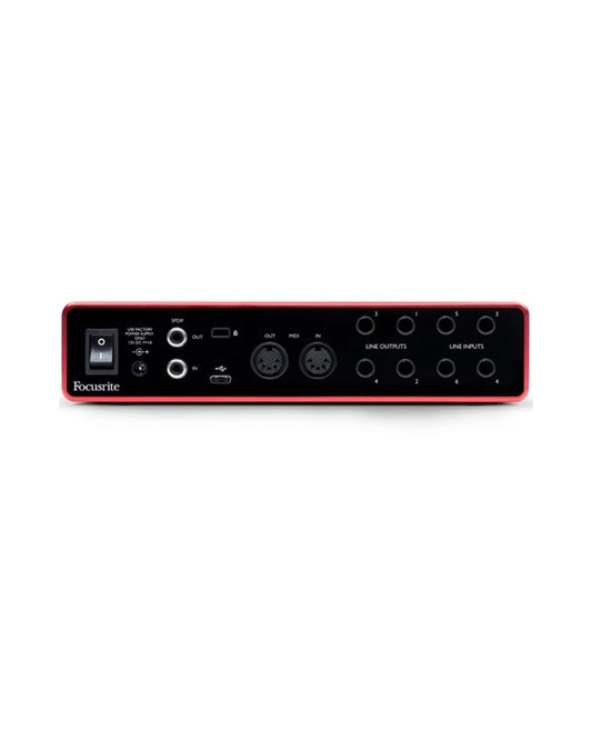 Focusrite Scarlett 8i6 Audio Interface (3rd Generation) - Online Buy in India