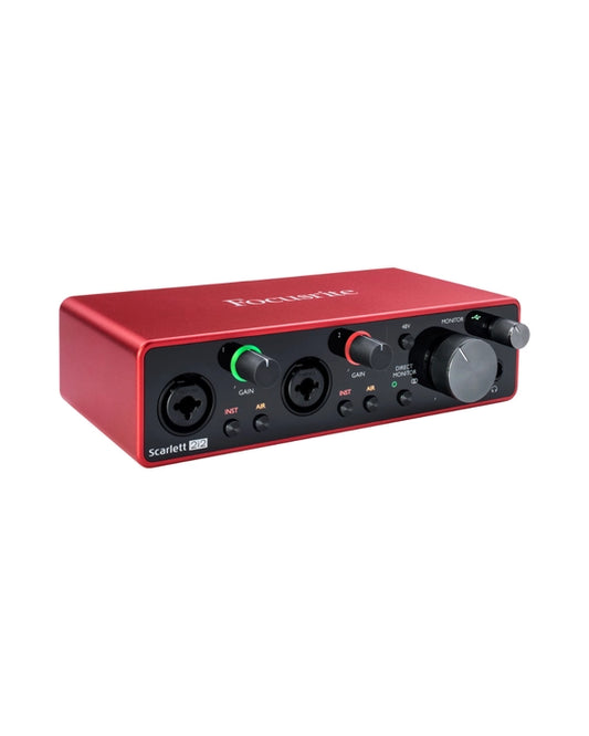 Focusrite Scarlett 2i2 USB Audio Interface (3rd Gen)