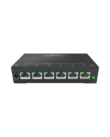 Motu AVB Switch - Five-Port AVB Ethernet Switch
