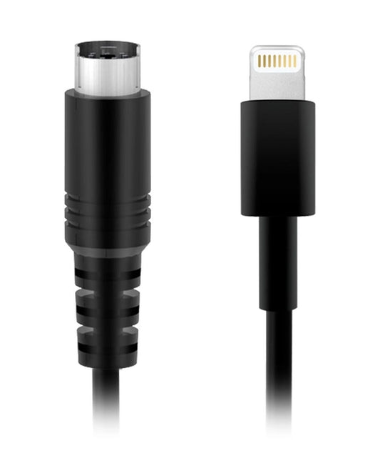 IK Multimedia Lightning to Mini-DIN Cable with Charging