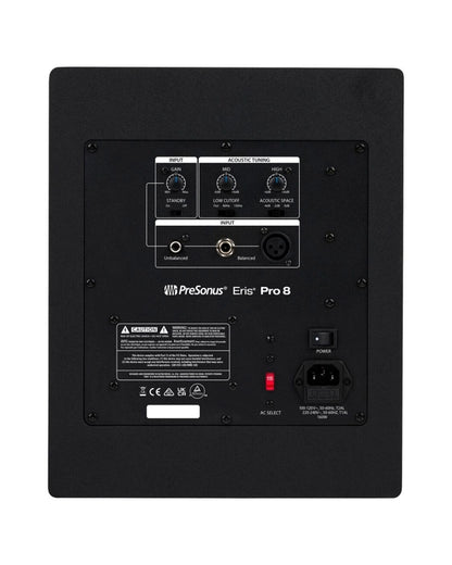 PreSonus Eris Pro 8 Powered 8inch 140W High-Definition Studio Monitor (Single)