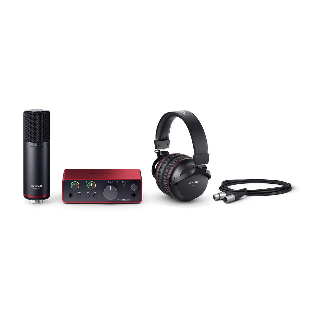 Focusrite Scarlett Solo Studio 4th Gen USB-C audio interface pack - view 2