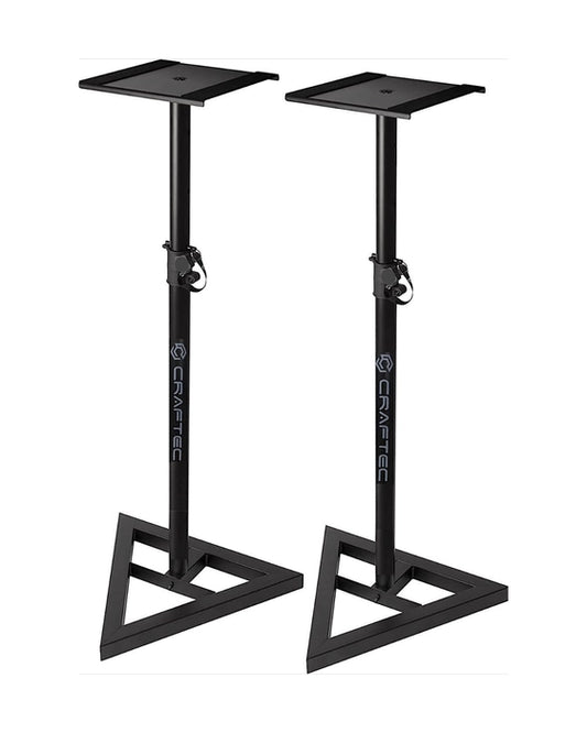 Craftec MS45 PRO + Studio Monitor Stands (Pair)