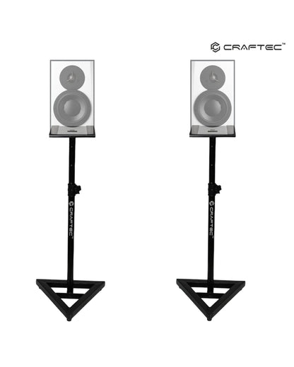 Craftec MS45 PRO + Studio Monitor Stands (Pair)
