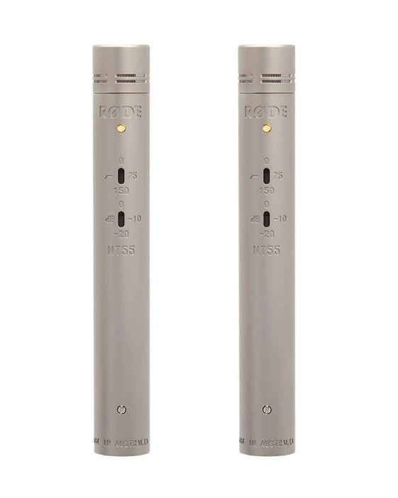 Rode NT55MP Versatile Small-diaphragm Condenser Microphone (Matched Pair) - Online Buy in Mumbai India