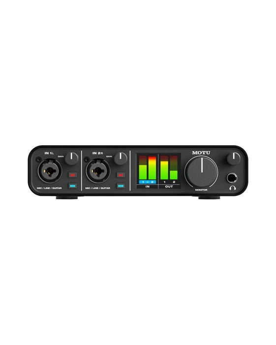 Motu M2 2-in / 2-out USB Audio Interface – Buy Online at Pro