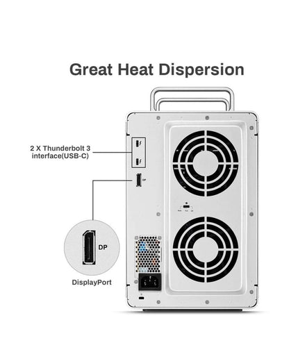 TerraMaster D8 Thunderbolt 3 Raid Hard Drive