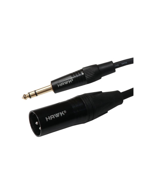 Hawk SXSG016 TRS Male to XLR Male Cable - 5 Meter