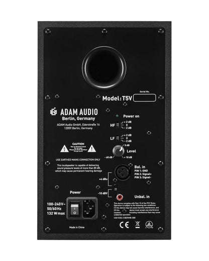Adam Audio T5V Nearfield Monitor 2-Way Studio Monitor