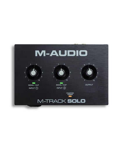 M-Audio M-Track Solo Desktop 2x2 USB Audio Interface