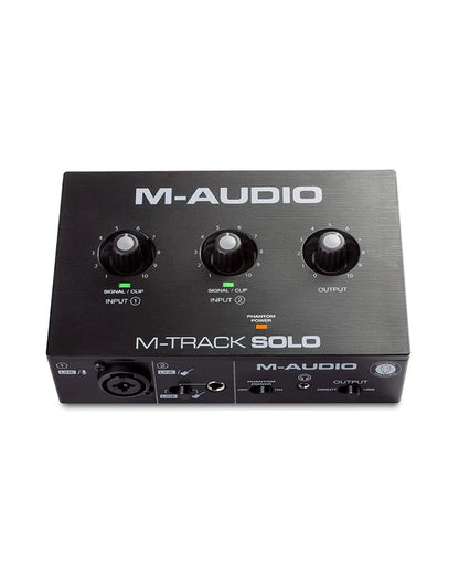M-Audio M-Track Solo Desktop 2x2 USB Audio Interface