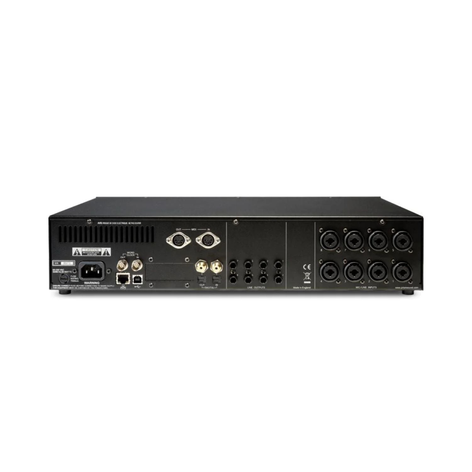 Prism Sound Atlas Professional USB Audio Interface with 8 Mic Preamps & Digital Expansion - Online Buy in Mumbai India