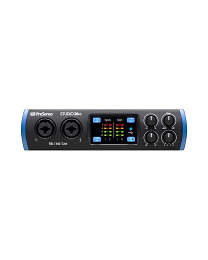 PreSonus Studio 26c Desktop 2x4 USB Type-C Audio Interface